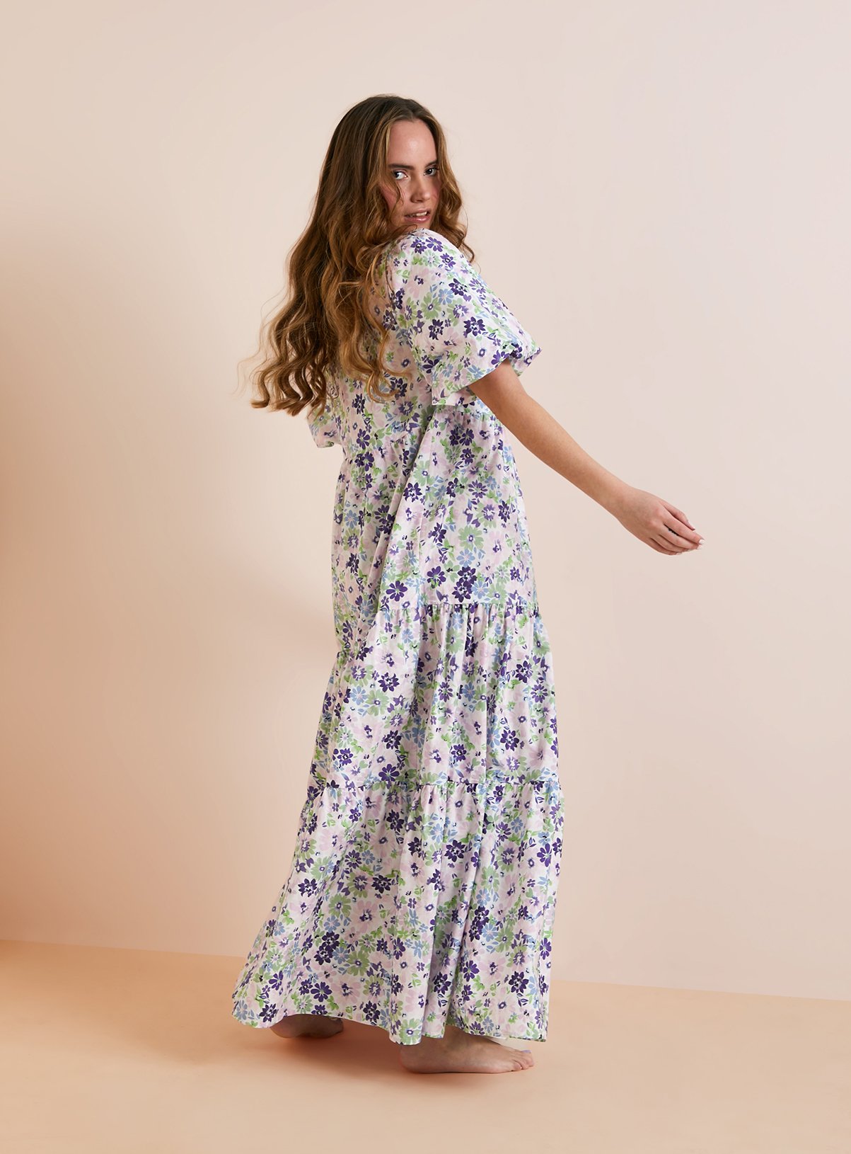 Everbelle Floral Bloom Poplin Maxi Dress 12 - Image 4 thumbnail